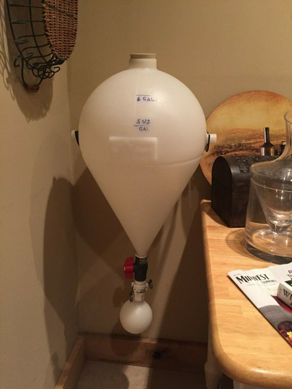 Conical Fermenter for Home Brewing - 30L