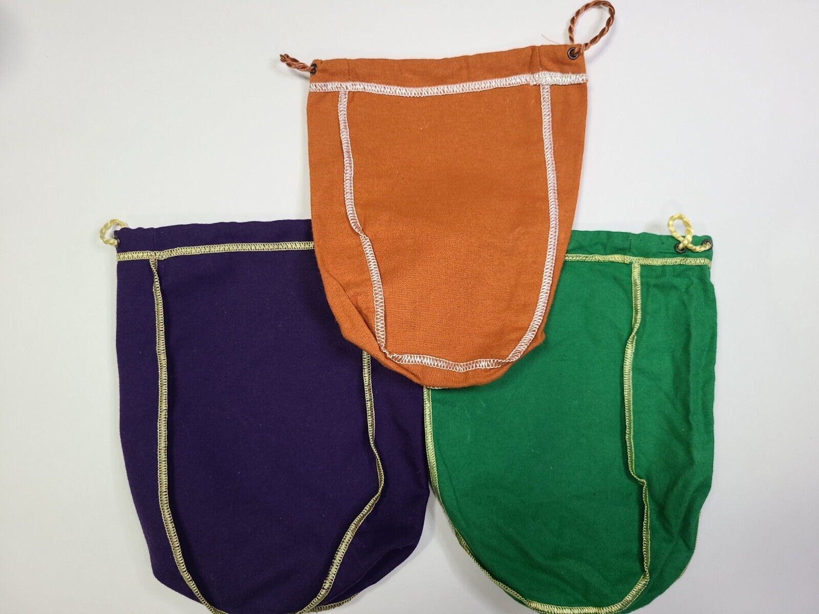 Mixed Colors: 3 Crown Royal Bags with Salted Caramel