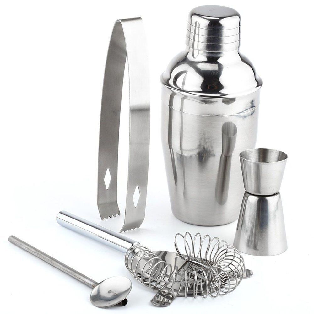 Stainless Steel Cocktail Shaker Set for Bartenders