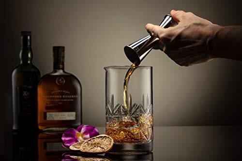 Cocktail Mixing Glass - 24oz Crystal Martini Stirrer