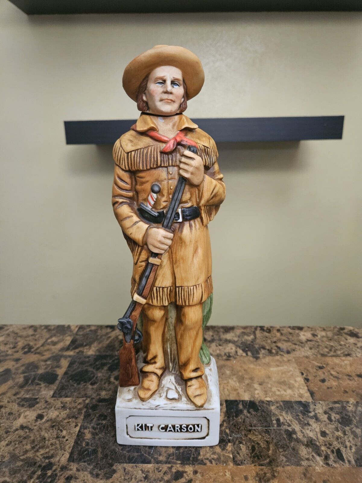 Limited Edition Whiskey Decanter - Kit Carson Distillery