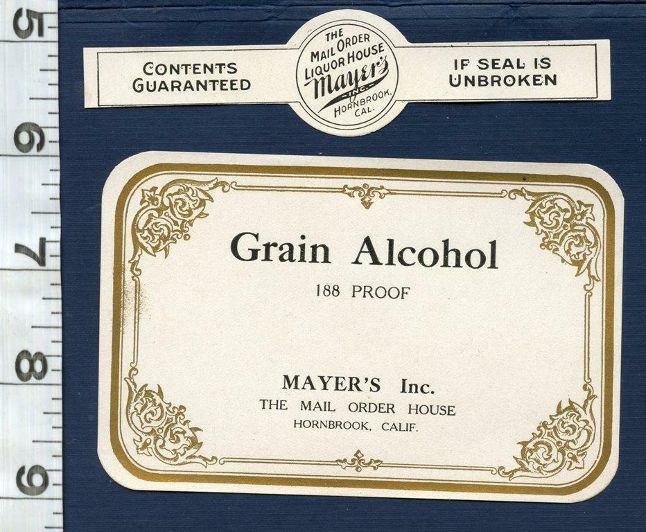 Mayer's Moonshine Whiskey Kit - 188 Proof