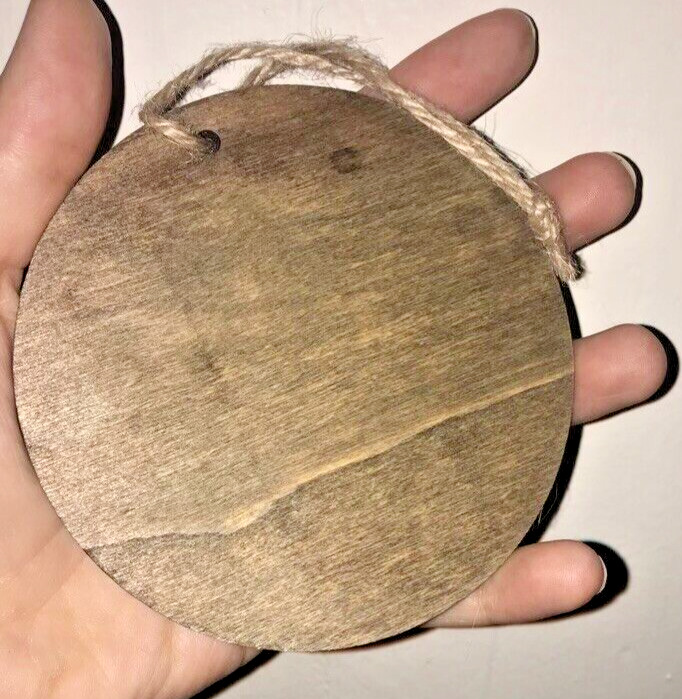 3 Marker's Mark Whiskey Wooden Ornaments