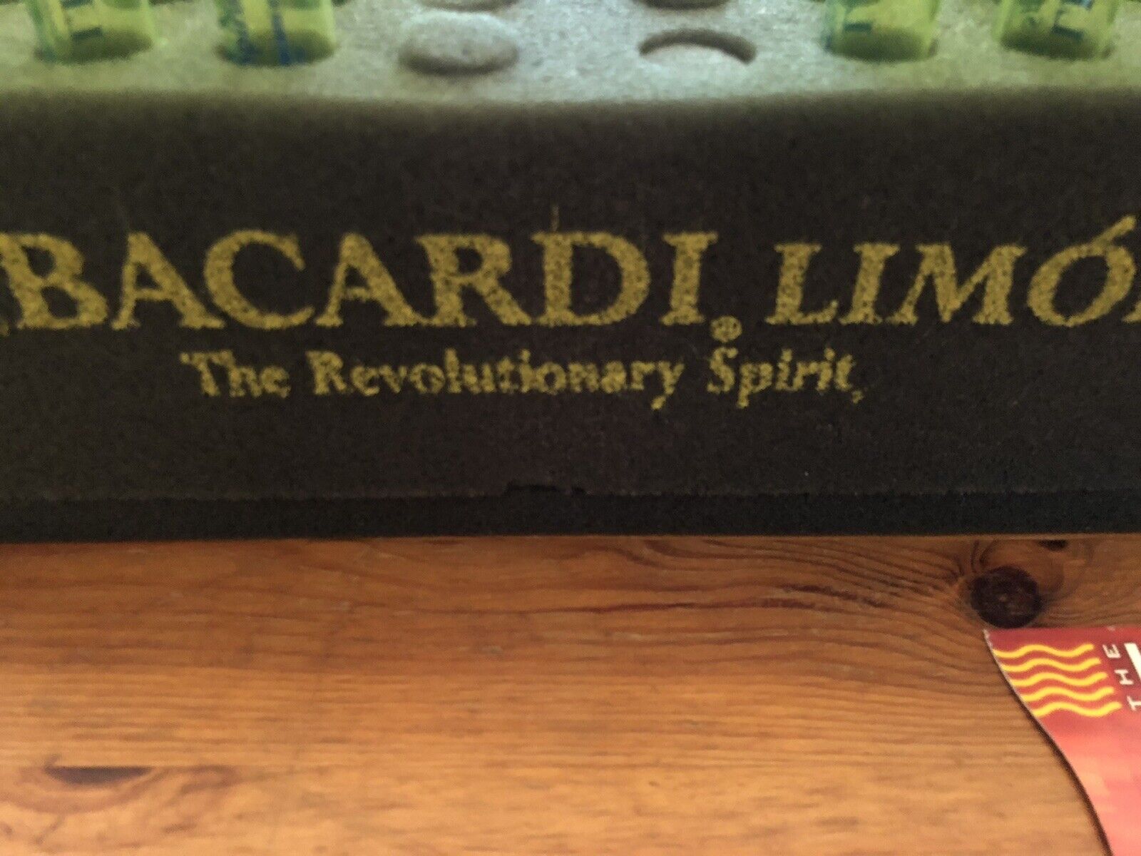 Bacardi Limon Distillery Kit with Holder & Shooters
