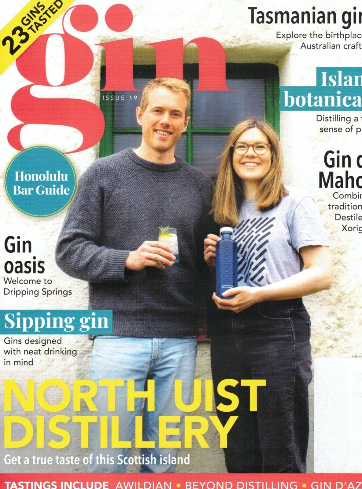 North Uist Distillery Gin Botanicals - July/Aug 2022
