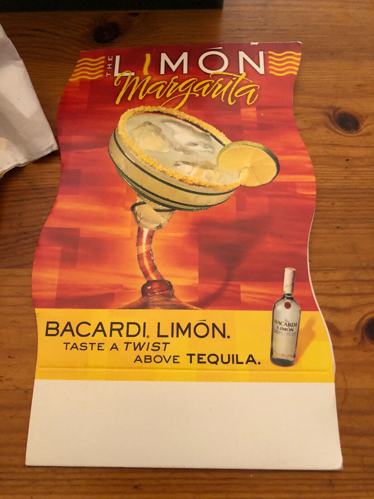 Bacardi Limon Distillery Kit with Holder & Shooters