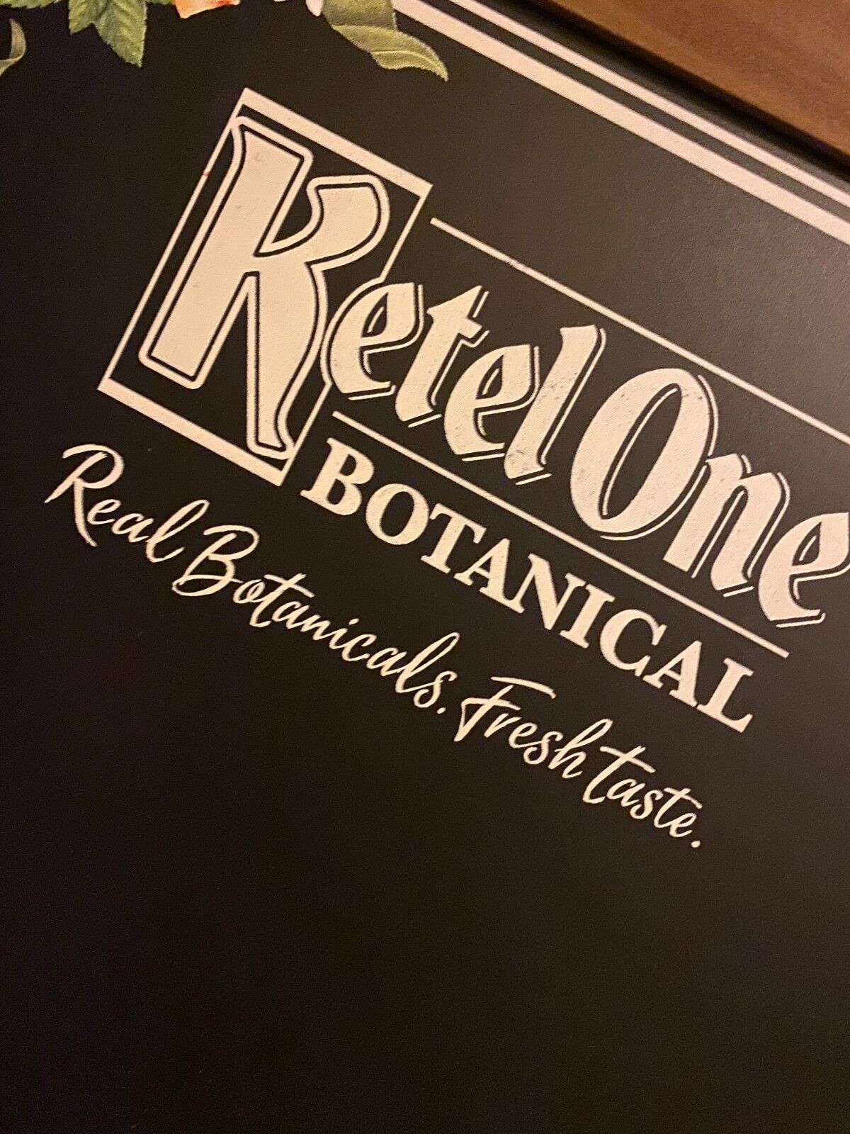 Ketel One Botanical Vodka Chalk Board Kit