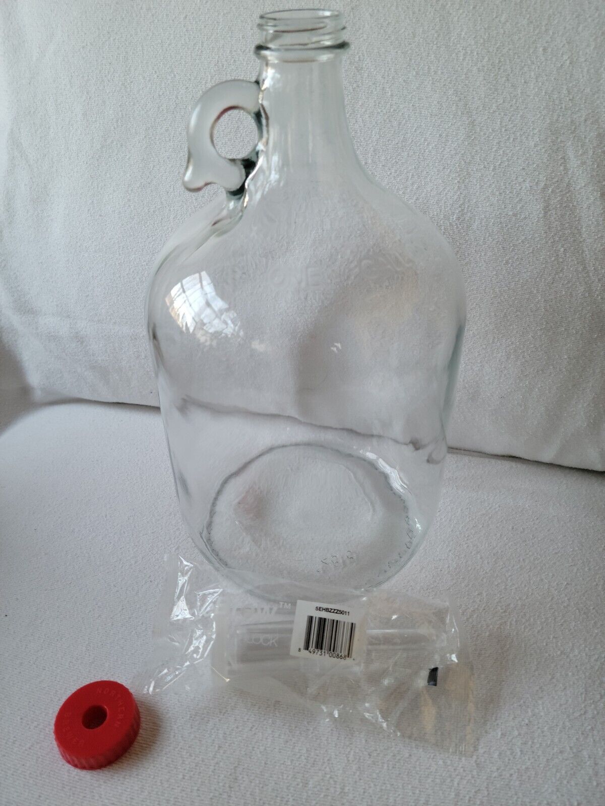 Threaded Cap Airlock for Small Batch Fermentation