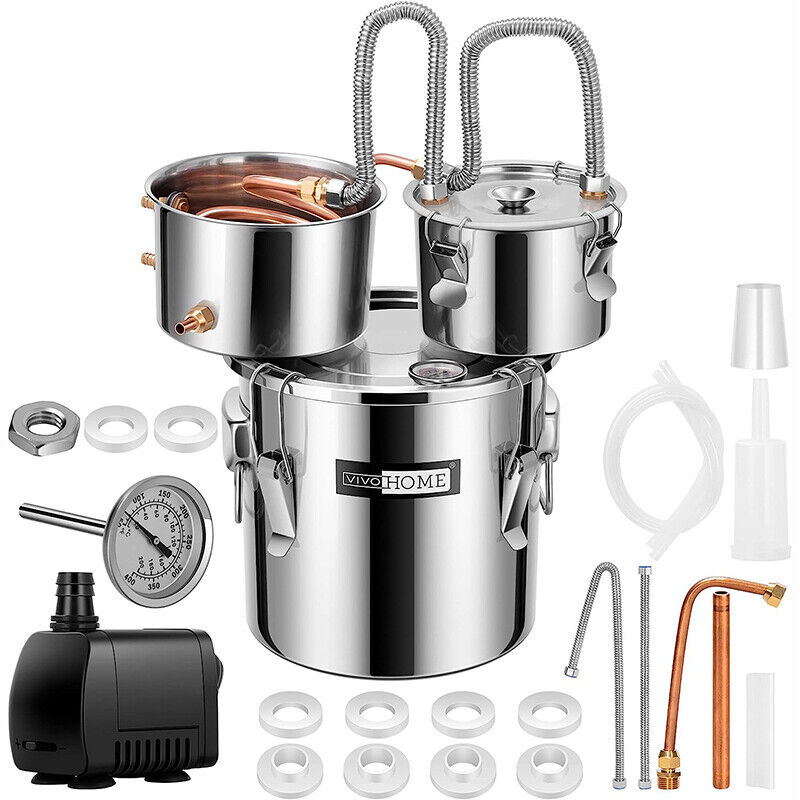 13.2Gal/50L 3 Pot Distillery Kit