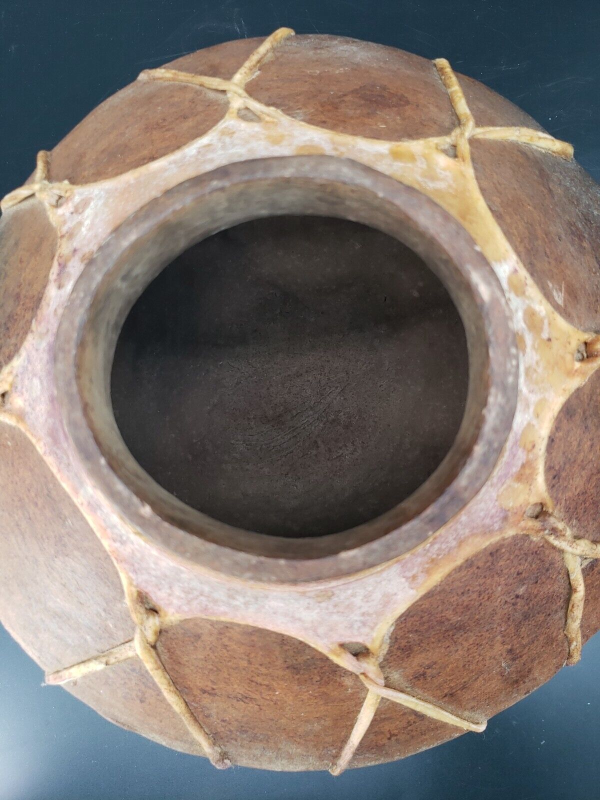 Tarahumara Goatskin Pottery Fermenting Vessel - Distillery Kit
