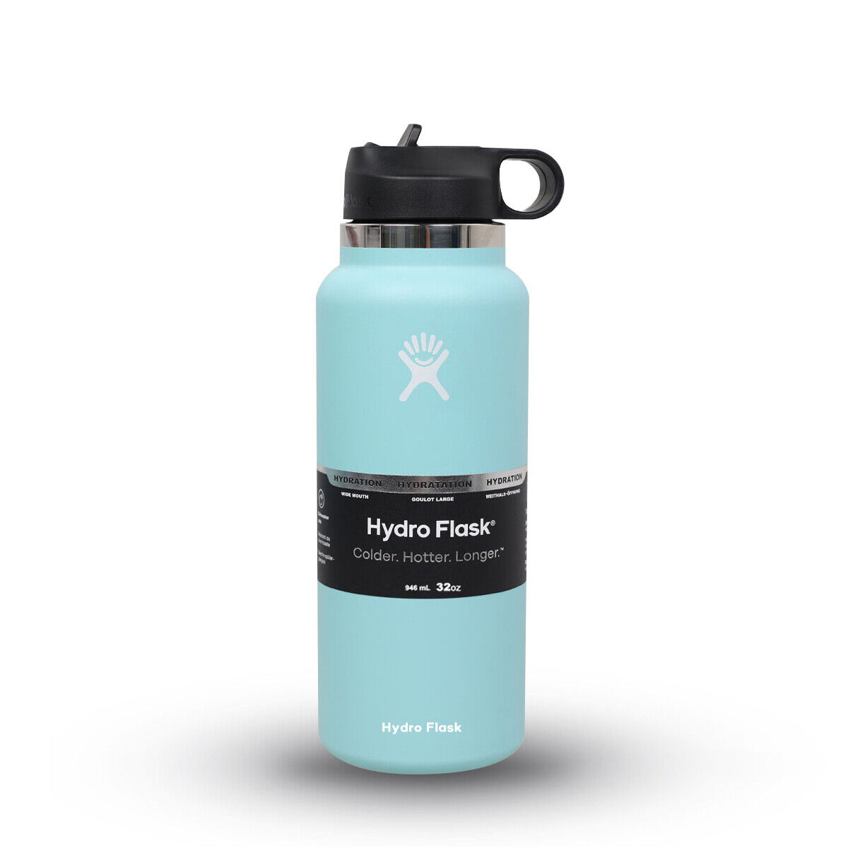 32 Oz Hydro Flask Wide Mouth with Straw