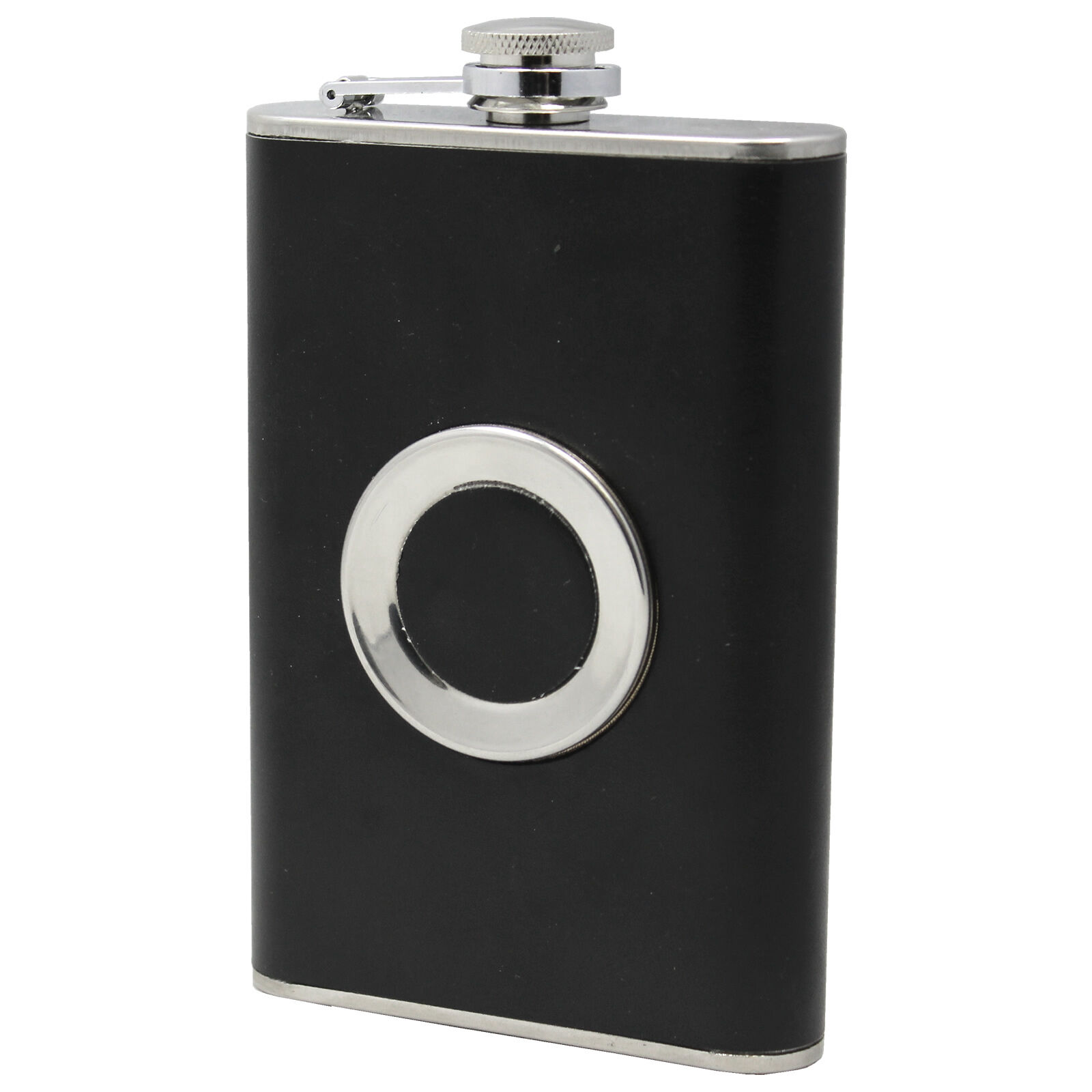 Portable Stainless Steel 8oz Flask with Funnel