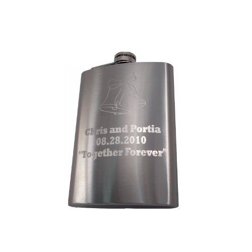 Personalized Stainless Steel Flask - Engraved