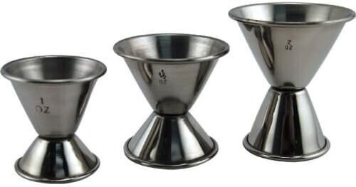 Stainless Steel Double Bar Jigger for Cocktail Mixing