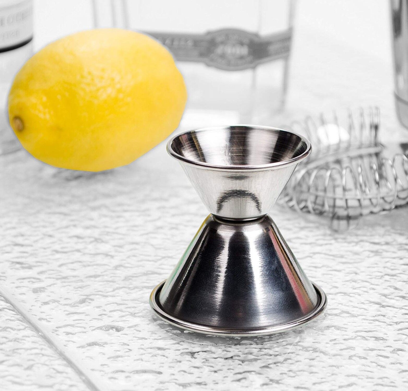 3-Piece Jigger Set, Multiple Size Double Jiggers