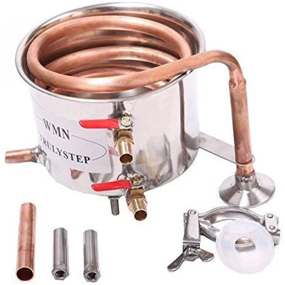 2-Gal Alcohol Distiller Moonshine Still Water Wine Brewing