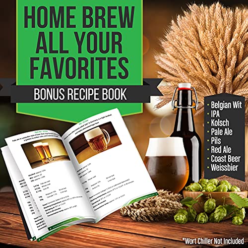 NutriChef Mash & Boil Home Beer Brewing Kit