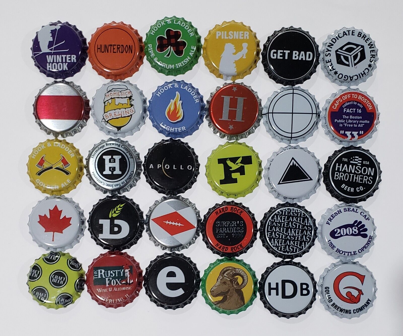 Ultimate Assorted Mix: 500 Distillery Crown Caps