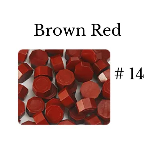 Monochrome Sealing Wax Beads for Seal Stamp (100 pcs)