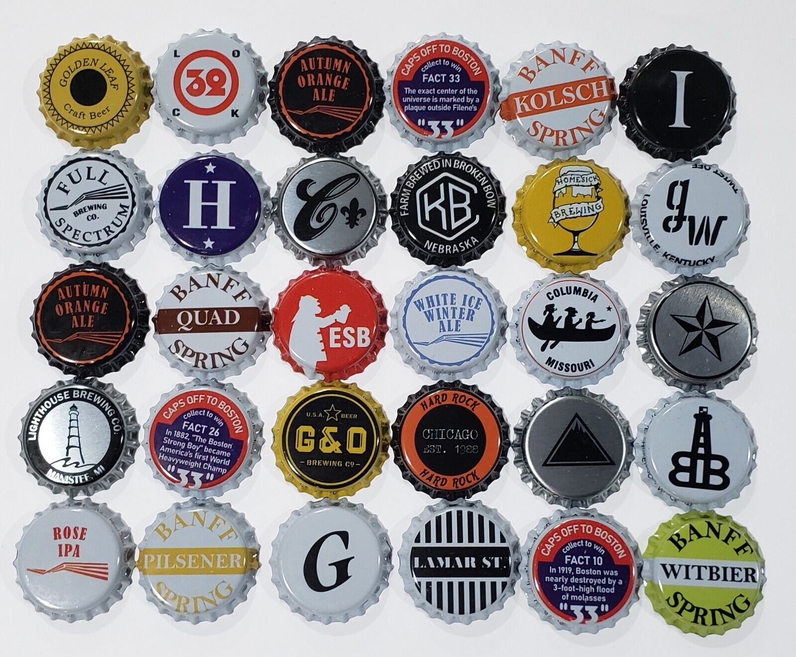 Ultimate Assorted Mix: 500 Distillery Crown Caps