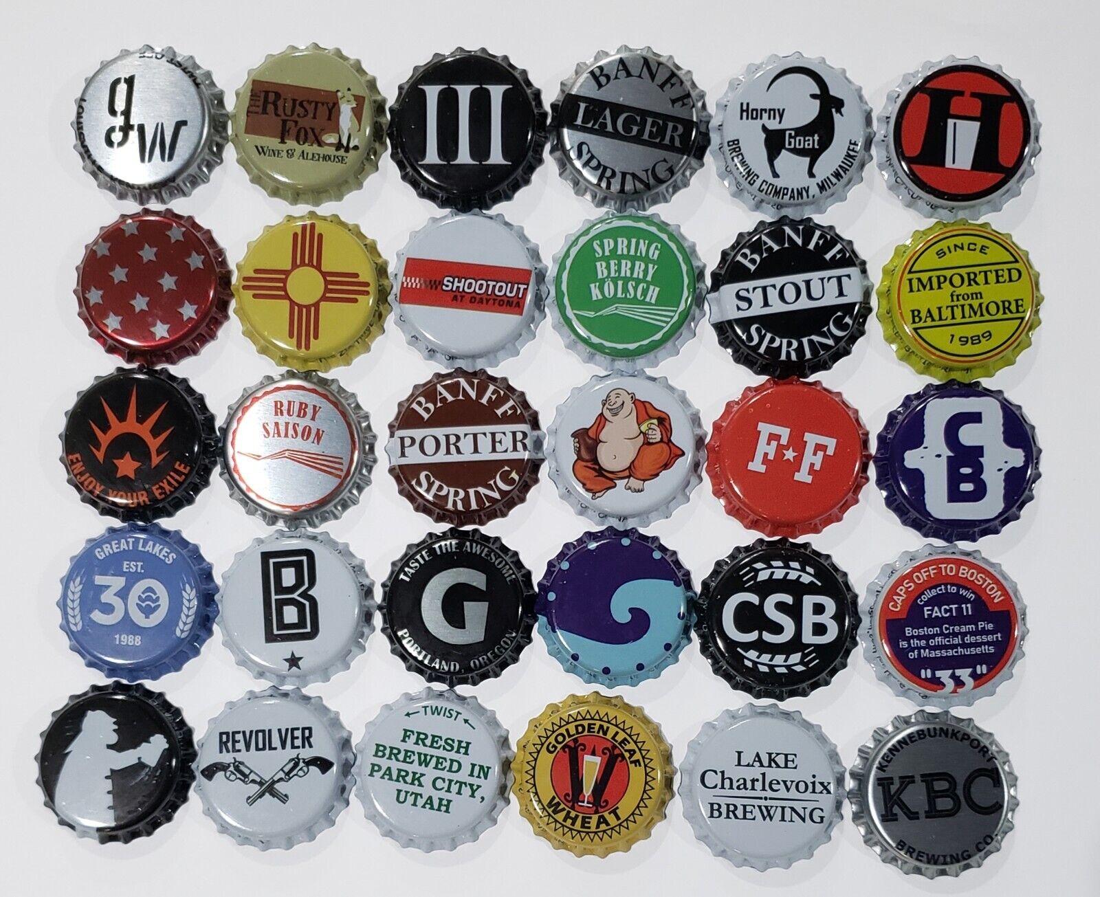 Ultimate Assorted Mix: 500 Distillery Crown Caps