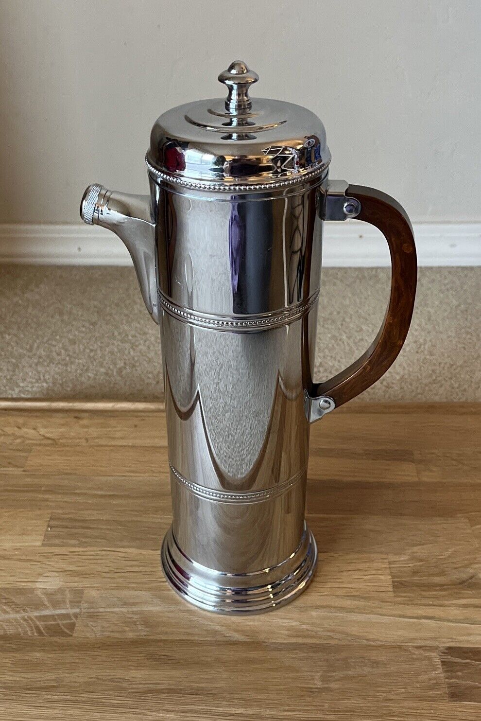 Vintage Art Deco Cocktail Shaker - Krome Kraft