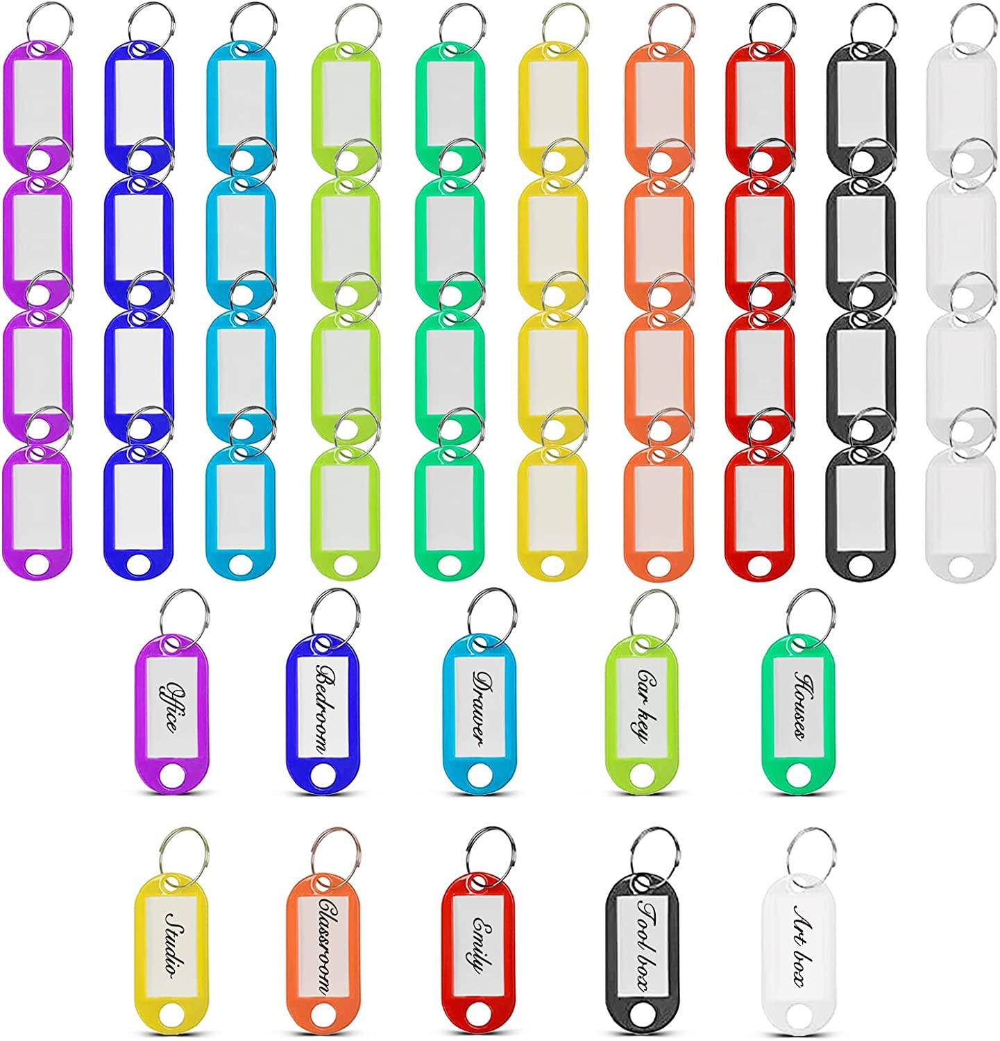 Distillery Kit: 200 Bulk Key Tags with Ring