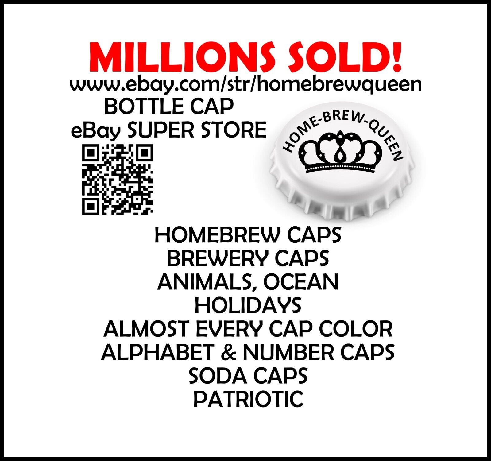 Assorted Colored Beer Bottle Caps for Homebrewing