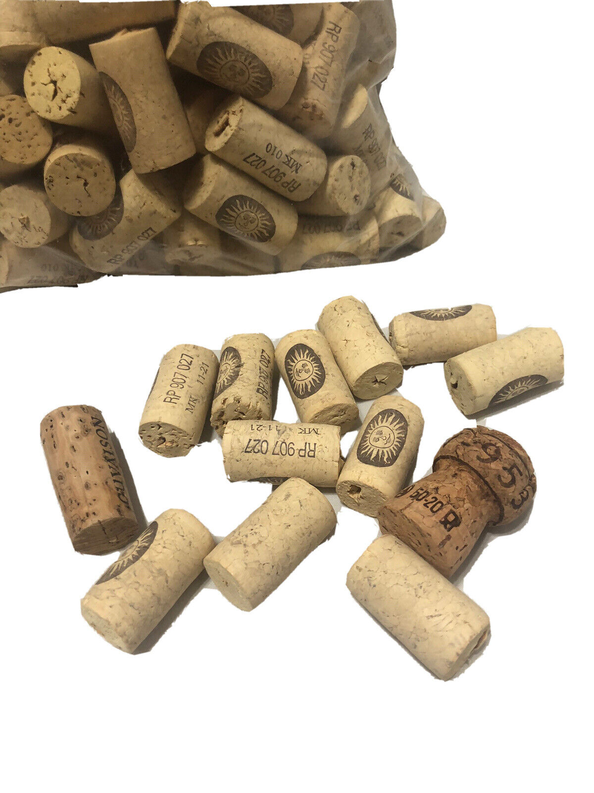Wine and Champagne Corks for Crafting