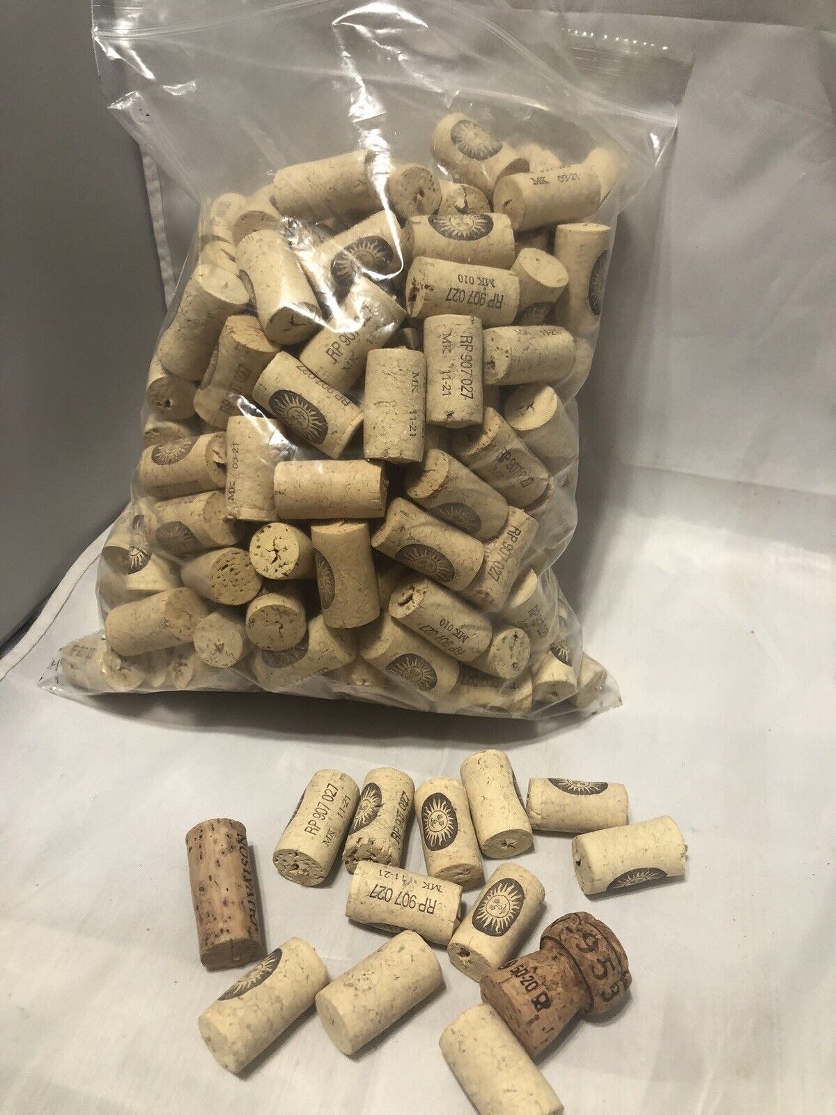 Wine and Champagne Corks for Crafting