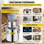 VEVOR 3Gal Stainless Steel Alcohol Distillery Kit