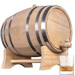 1 Gallon Oak Aging Barrel with Stand and Spigot