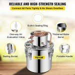 VEVOR 3Gal Stainless Steel Alcohol Distillery Kit