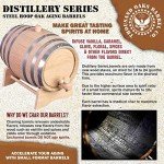 1 Gallon Oak Aging Barrel with Stand and Spigot