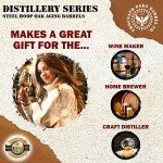 1 Gallon Oak Aging Barrel with Stand and Spigot