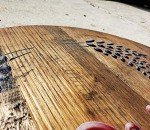 Whiskey Barrel Head Distillery Bar Sign Decor