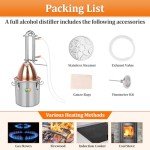 YUEWO 2GAL Stainless Steel Distillery Kit