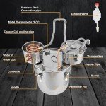 5 Gallon Moonshine Still Kit with Thermometer