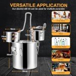 5 Gallon Moonshine Still Kit with Thermometer