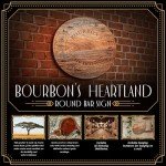 Engraved Bourbon Distillery Wood Sign for Home Bar