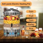 HOOLOO 13.7Gal Alcohol Distiller Kit for Home Brewing