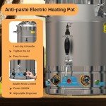 HOOLOO 13.7Gal Alcohol Distiller Kit for Home Brewing