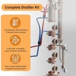HOOLOO 13.7Gal Alcohol Distiller Kit for Home Brewing