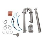 51mm Copper Moonshine Still Distillation Kit