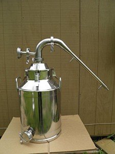 8 Gallon Moonshine Still with Pot Column