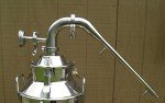 Stainless Steel Pot Still Head for Moonshine