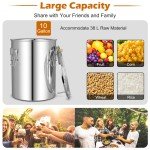 10 Gallon Stainless Steel Distillery Kit with Thermometer