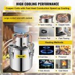 VEVOR 9.6Gal Copper Whiskey Distilling Kit