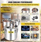 VEVOR 50L Moonshine Still Distillery Kit