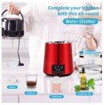 VEVOR 4L Distilled Water Machine with Timer